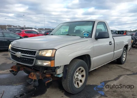 2006 Chevrolet Silverado 1500 Work Truck z USA, uszkodzony, nr VIN 1GCEC14V86E134856